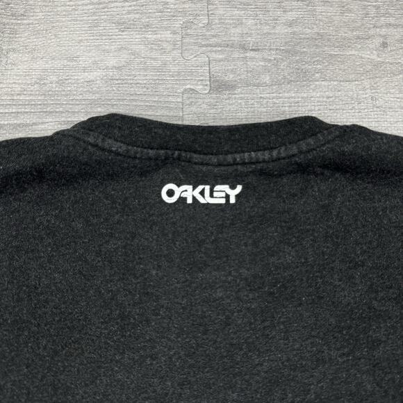 Oakley Men's Size L Large Gray Sunglass Print Crewneck Sweatshirt $80 #472572 - Picture 10 of 10